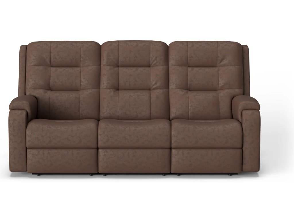 Arlo Leather Reclining Sofa - image 4