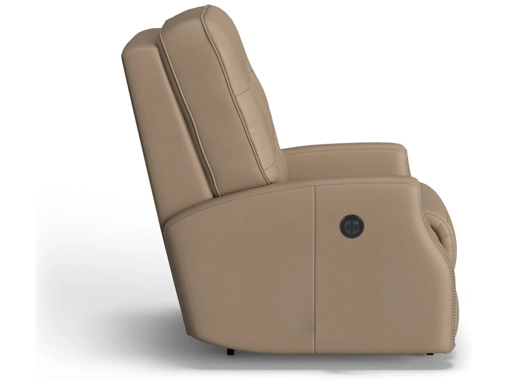 Devon Leather Power Recliner - image 5