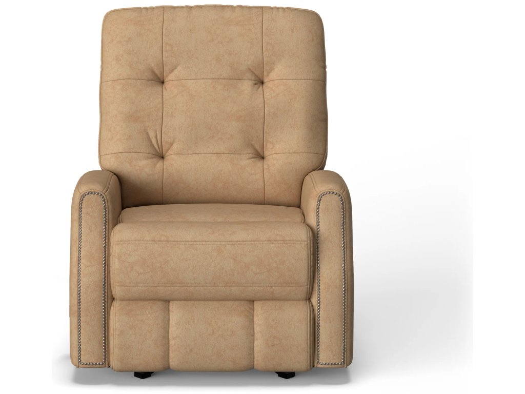 Devon Leather Power Rocking Recliner with Power Headrest - image 4