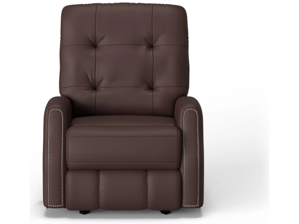 Devon Leather Power Rocking Recliner - image 1