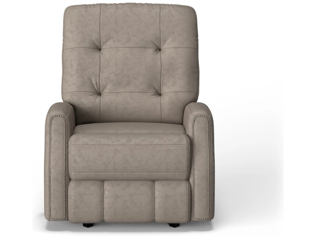 Devon Leather Power Rocking Recliner - image 4