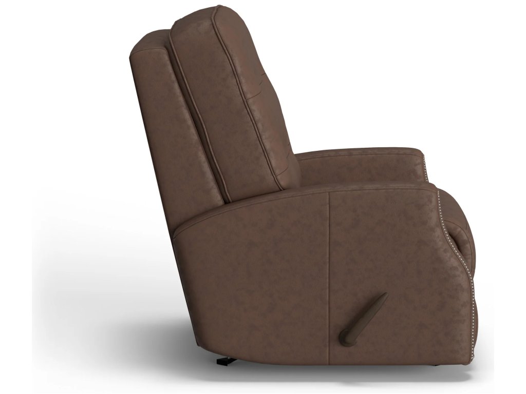Devon Leather Rocking Recliner - image 2