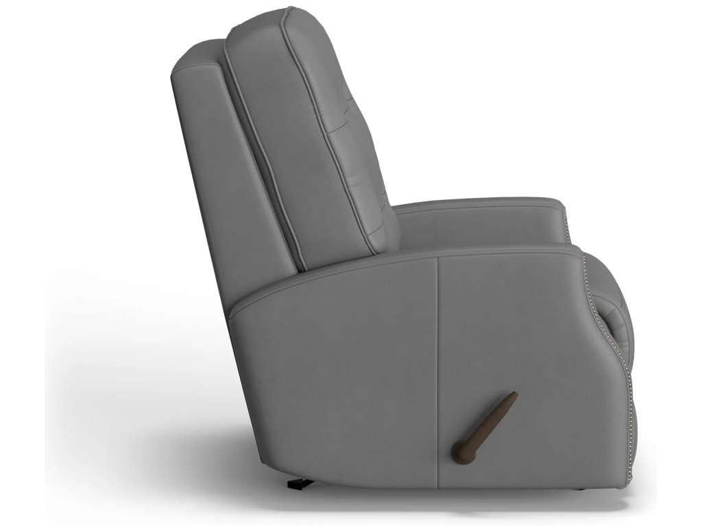 Devon Leather Rocking Recliner - image 5