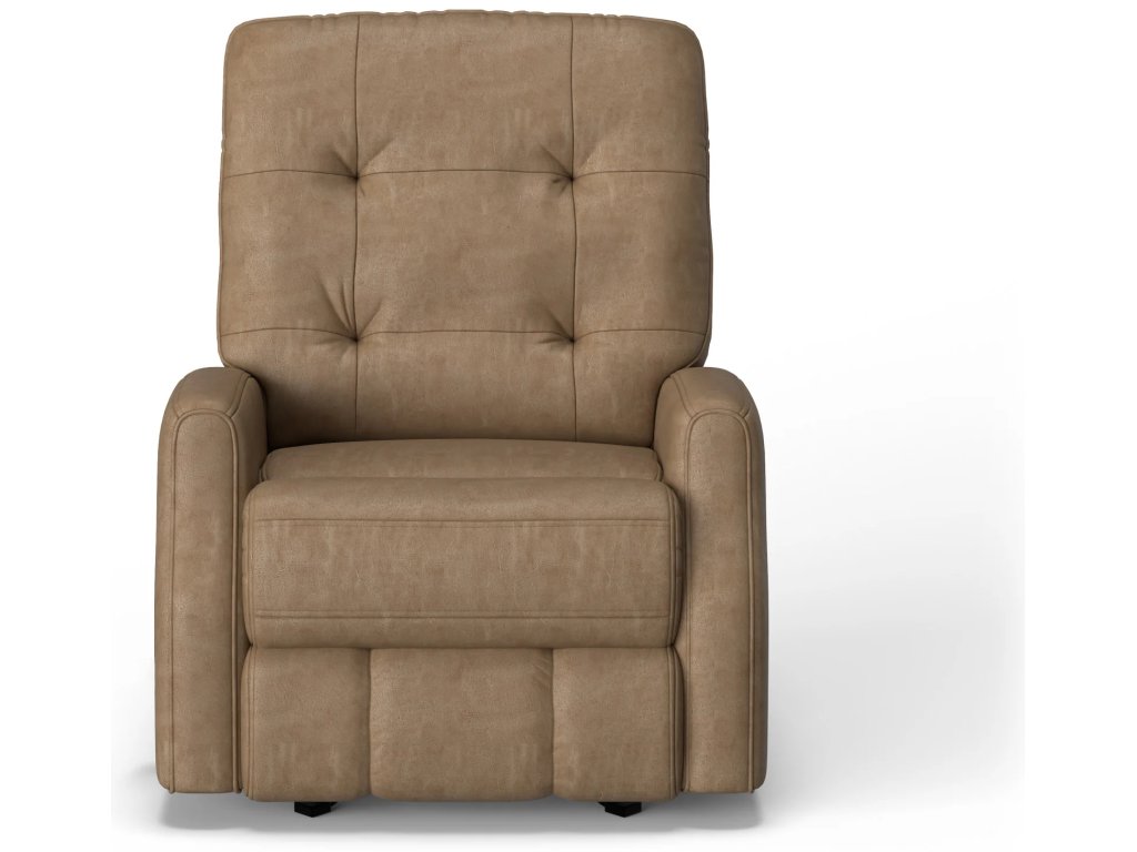 Devon Leather Power Rocking Recliner - image 1