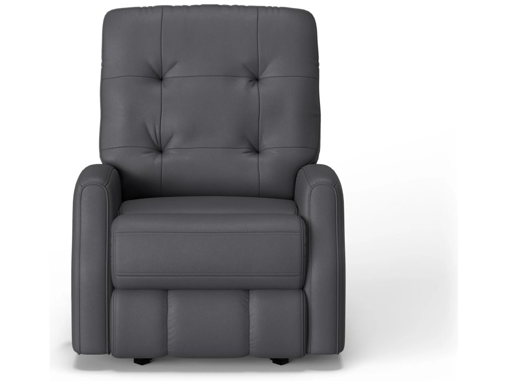Devon Leather Power Rocking Recliner - image 4