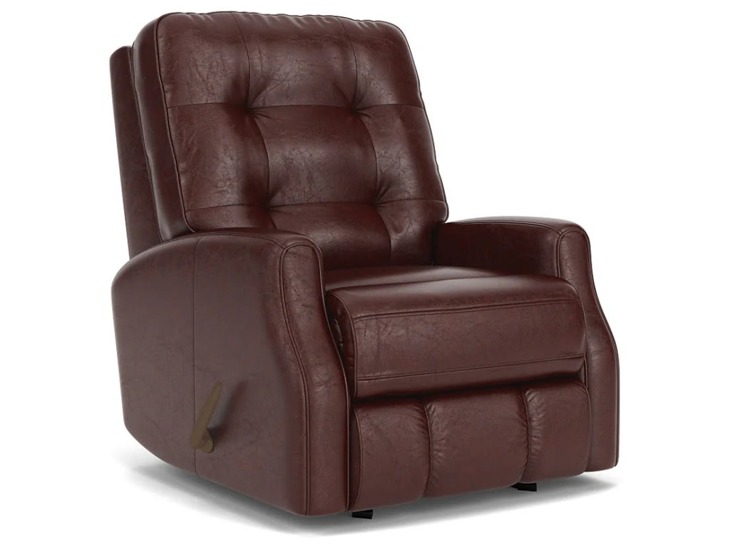 Devon Leather Rocking Recliner - image 3
