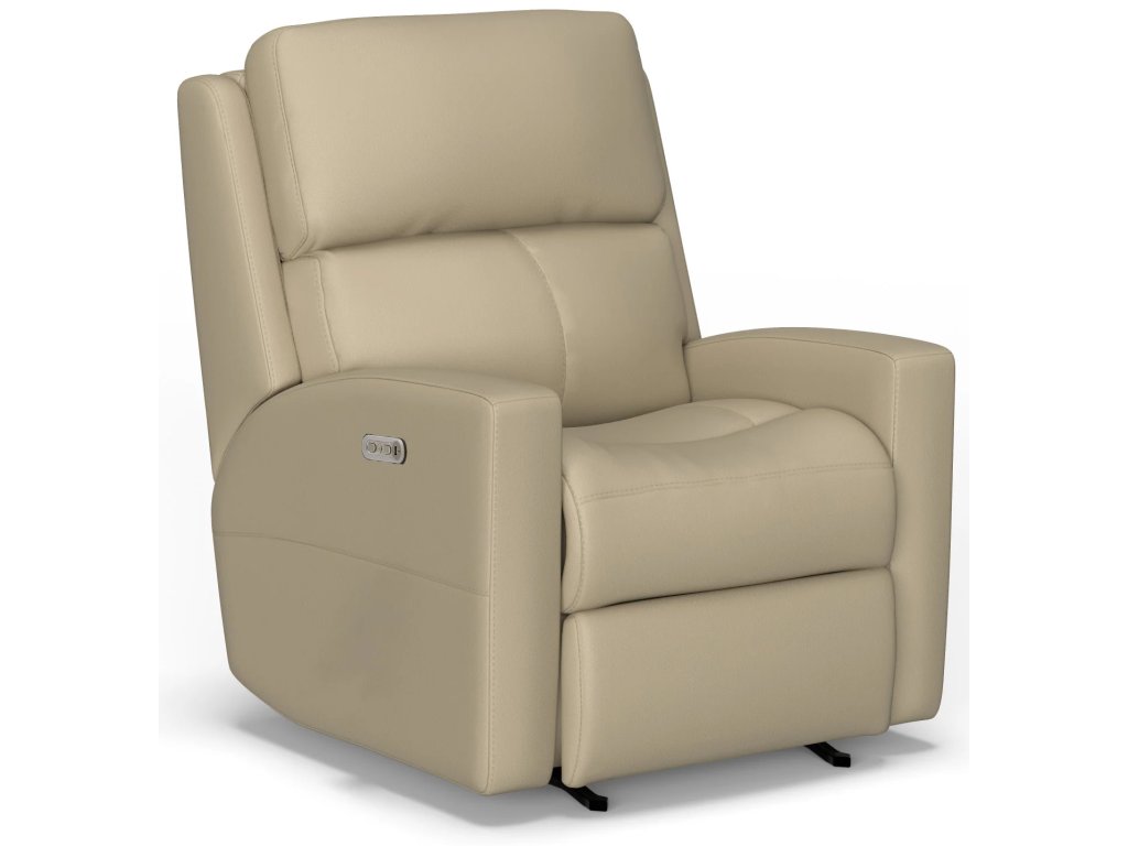 Catalina Leather Power Recliner with Power Headrest - image 3
