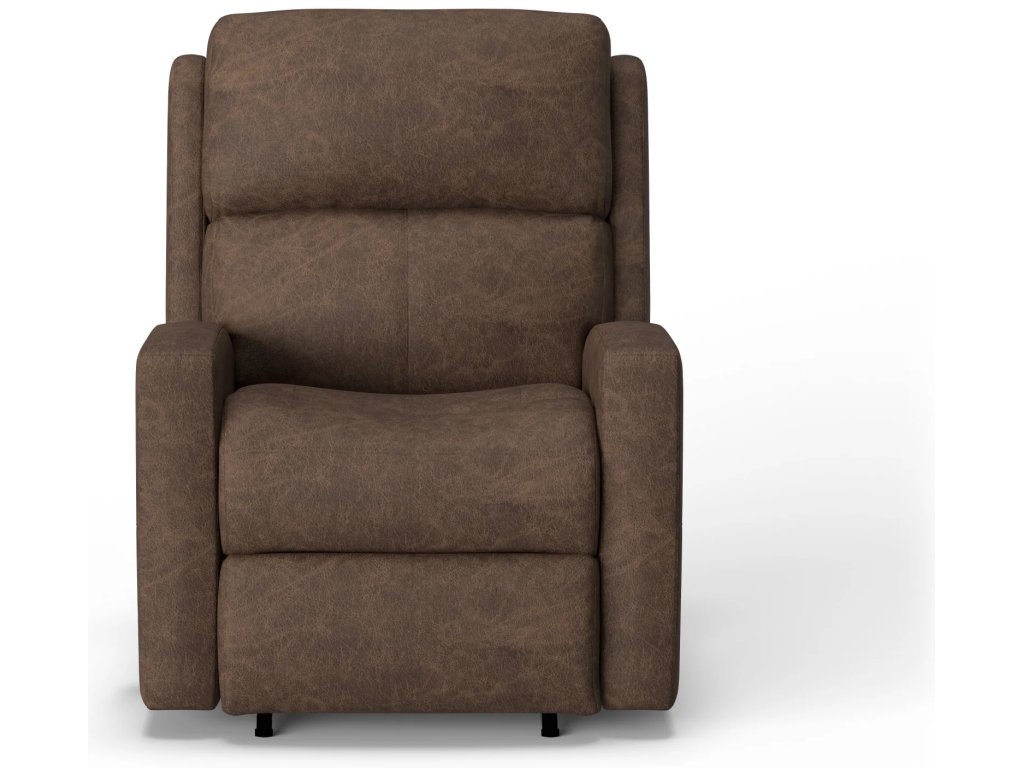 Catalina Leather Power Rocking Recliner with Power Headrest - image 1