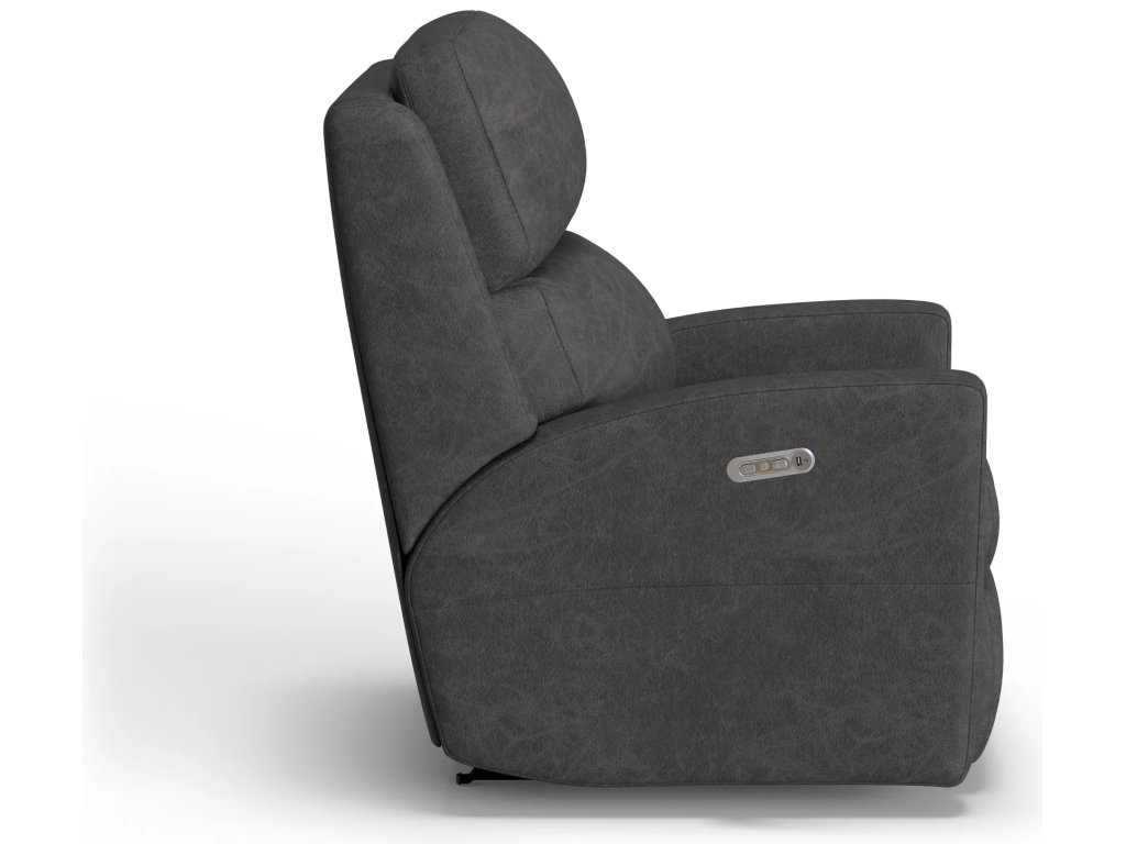 Catalina Leather Power Rocking Recliner with Power Headrest - image 2