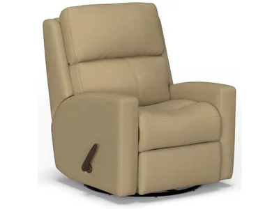 Catalina Leather Swivel Gliding Recliner