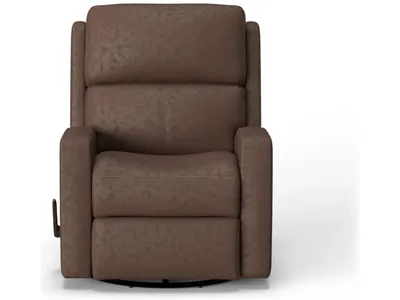 Catalina Leather Swivel Gliding Recliner