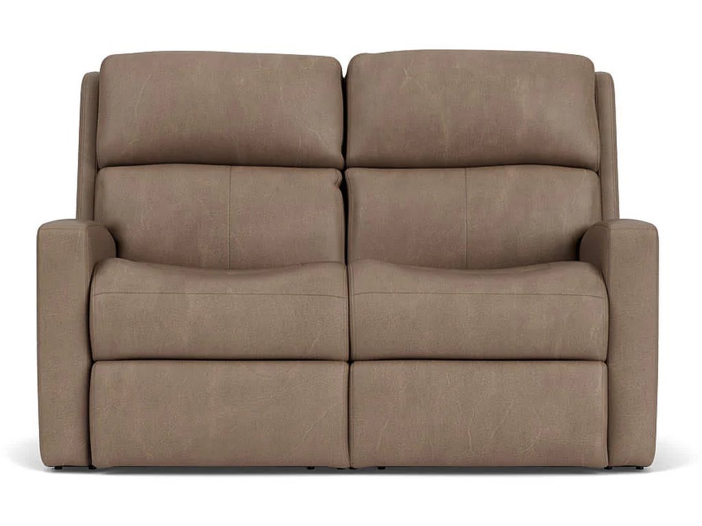 Catalina Leather Power Reclining Loveseat with Power Headrests - image 1