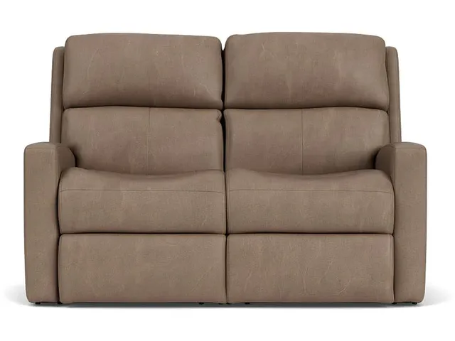 Catalina Leather Power Reclining Loveseat with Power Headrests