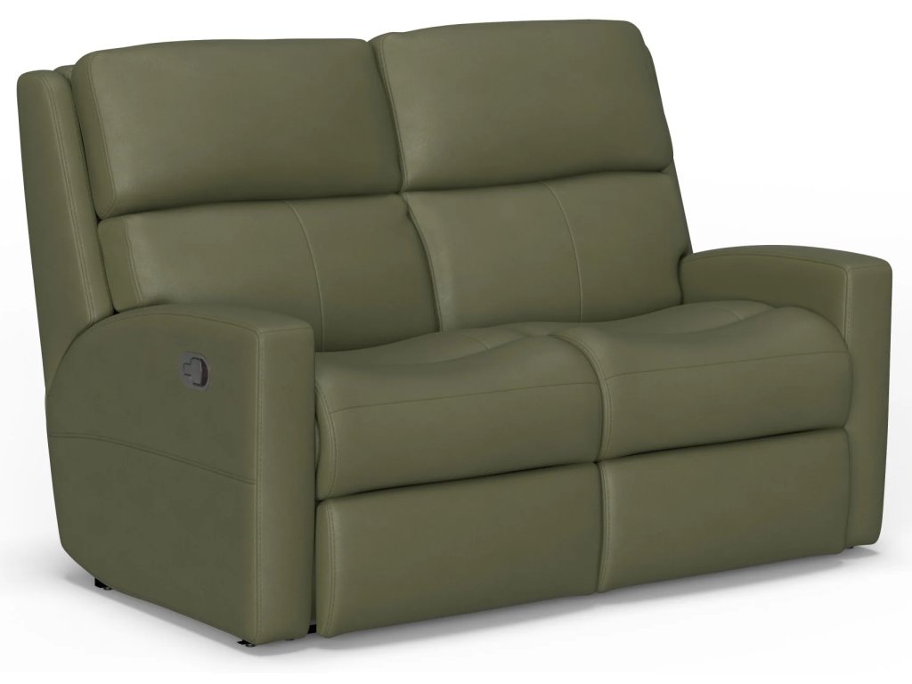 Catalina Leather Reclining Loveseat - main image