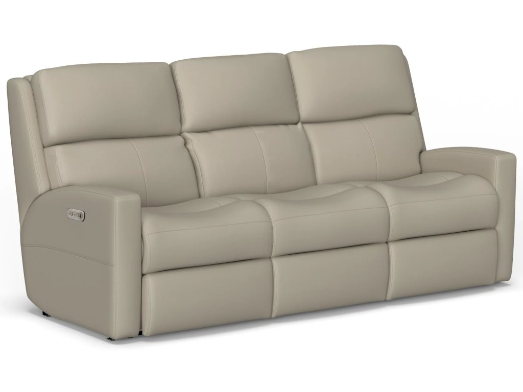 Catalina Leather Power Reclining Sofa with Power Headrests - main image
