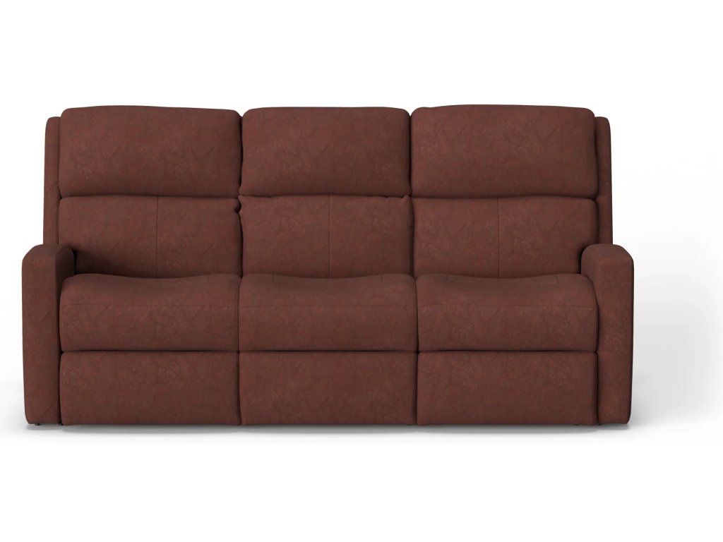 Catalina Leather Power Reclining Sofa with Power Headrests - image 1