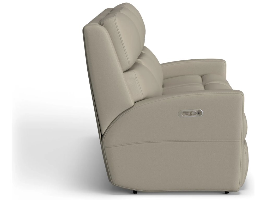 Catalina Leather Power Reclining Sofa with Power Headrests - image 2