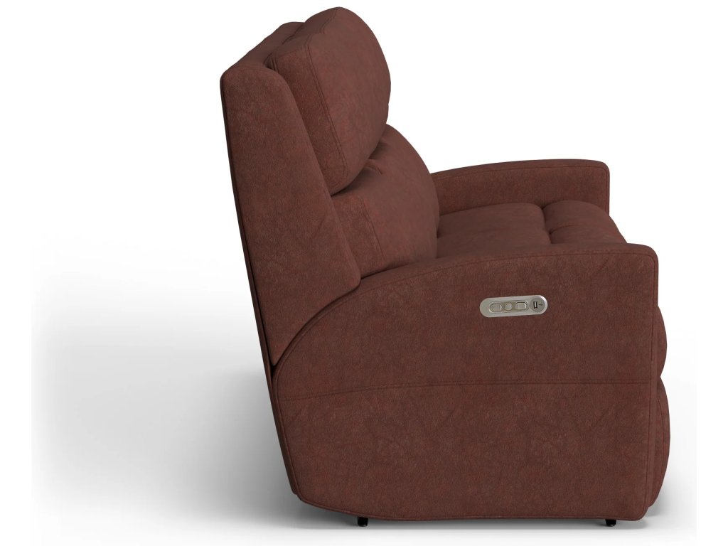Catalina Leather Power Reclining Sofa with Power Headrests - image 5