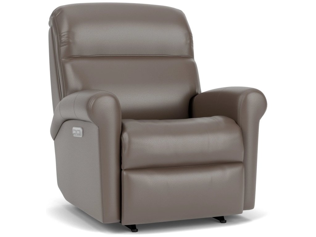 Davis Leather Power Recliner with Power Headrest - main image