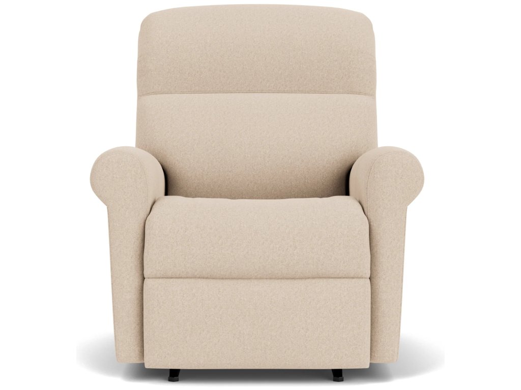 Davis Leather Power Recliner with Power Headrest - image 1