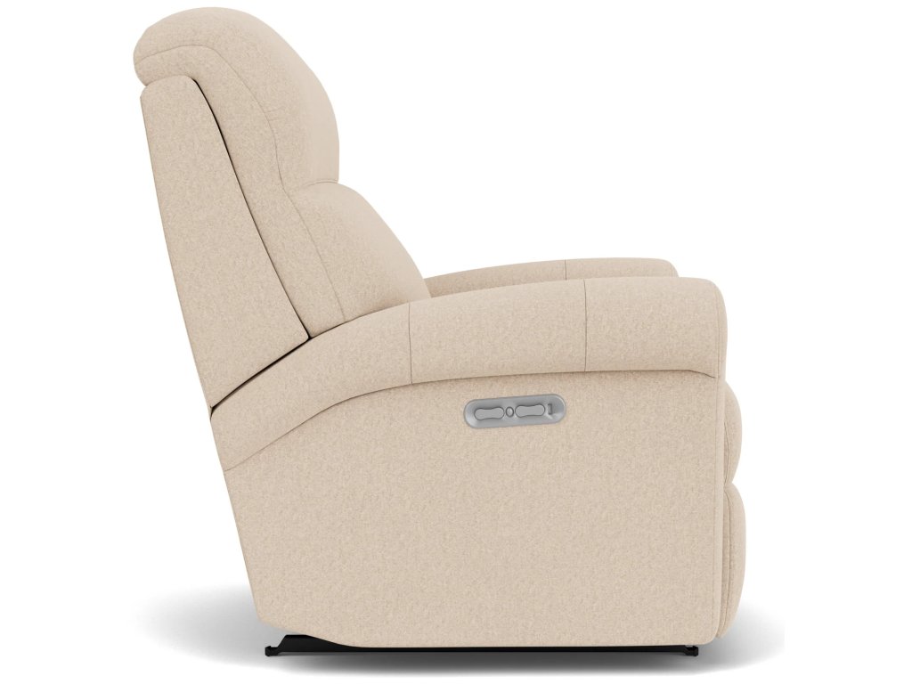 Davis Leather Power Recliner with Power Headrest - image 2