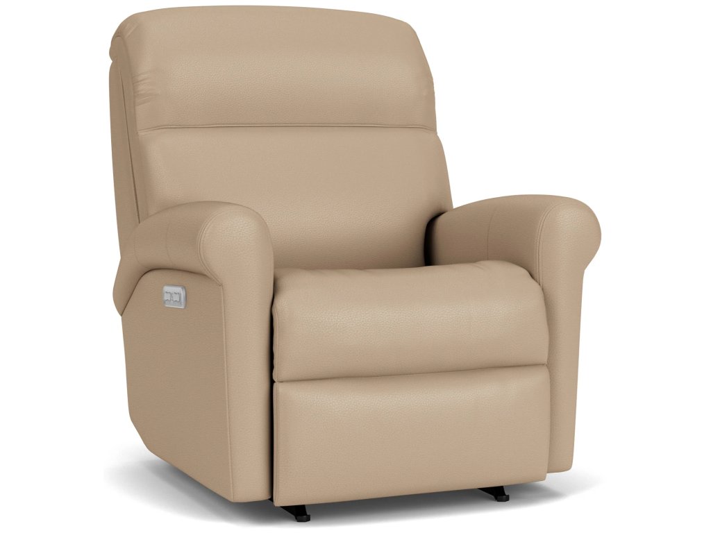 Davis Leather Power Rocking Recliner with Power Headrest - main image