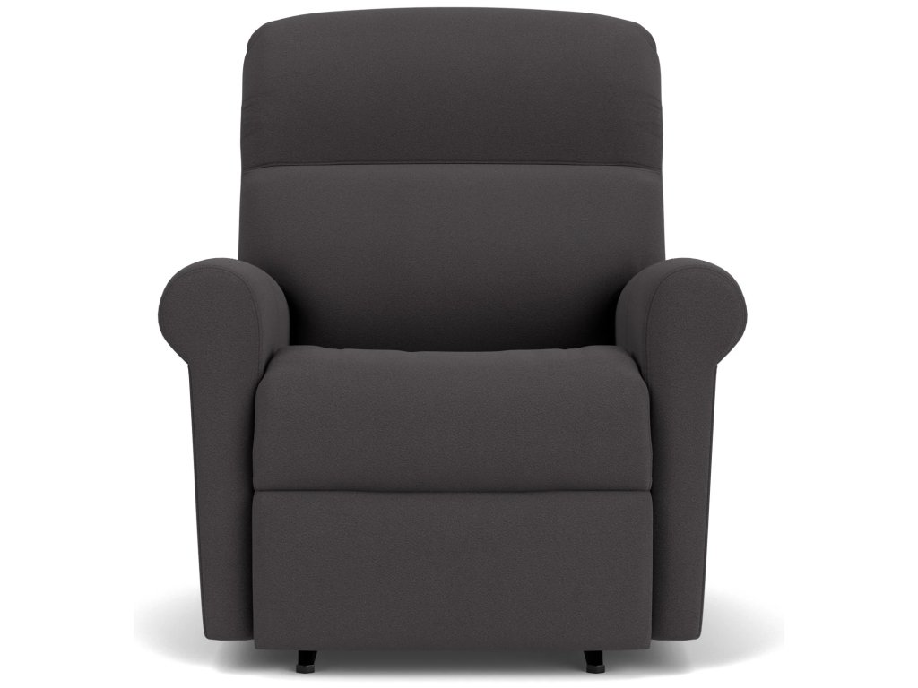 Davis Leather Power Rocking Recliner with Power Headrest - image 1
