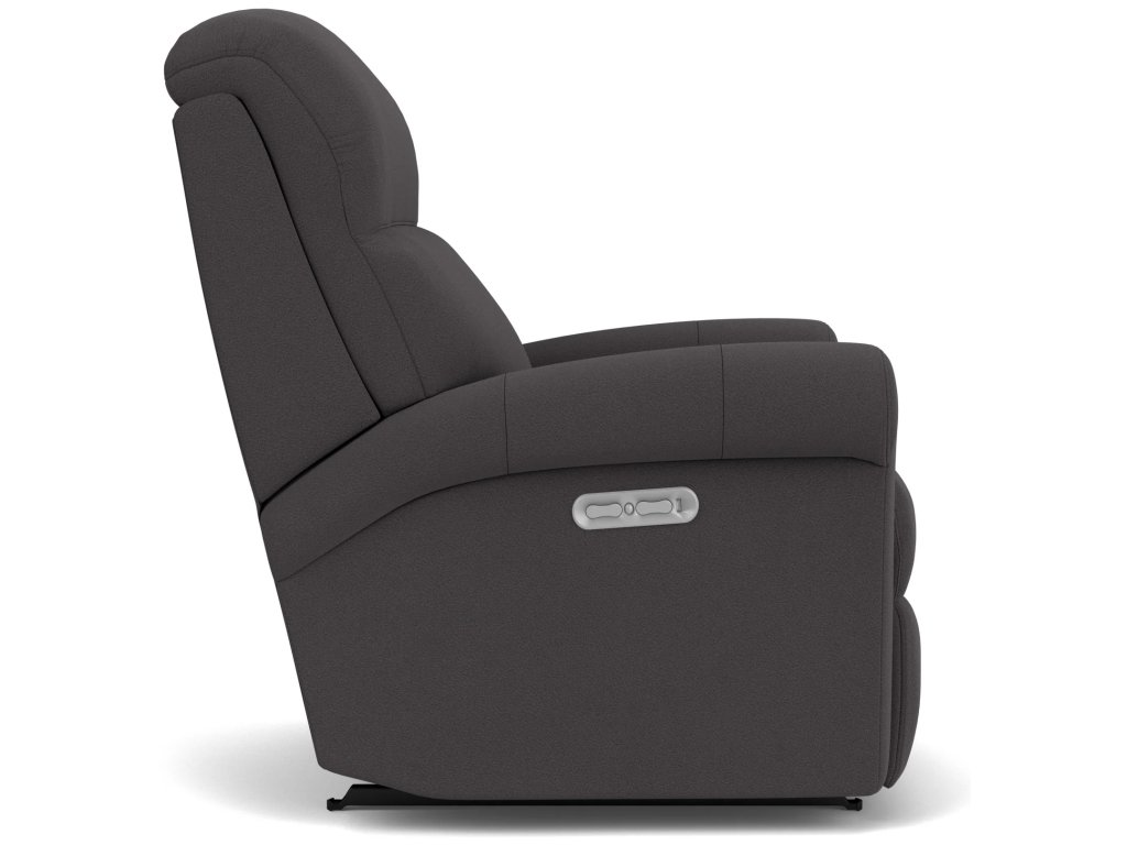 Davis Leather Power Rocking Recliner with Power Headrest - image 5