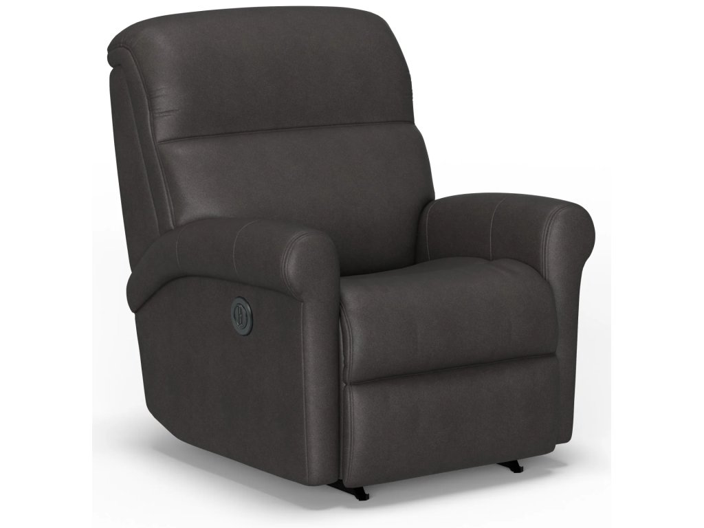 Davis Leather Power Rocking Recliner - image 3