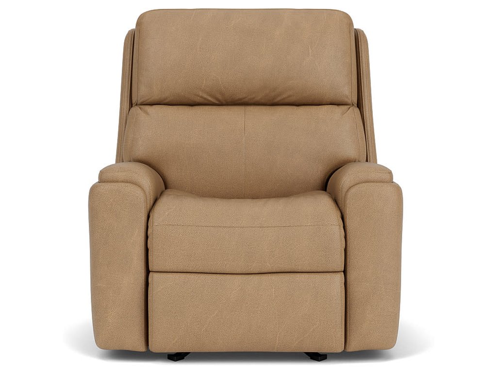 Rio Leather Power Recliner with Power Headrest - image 4