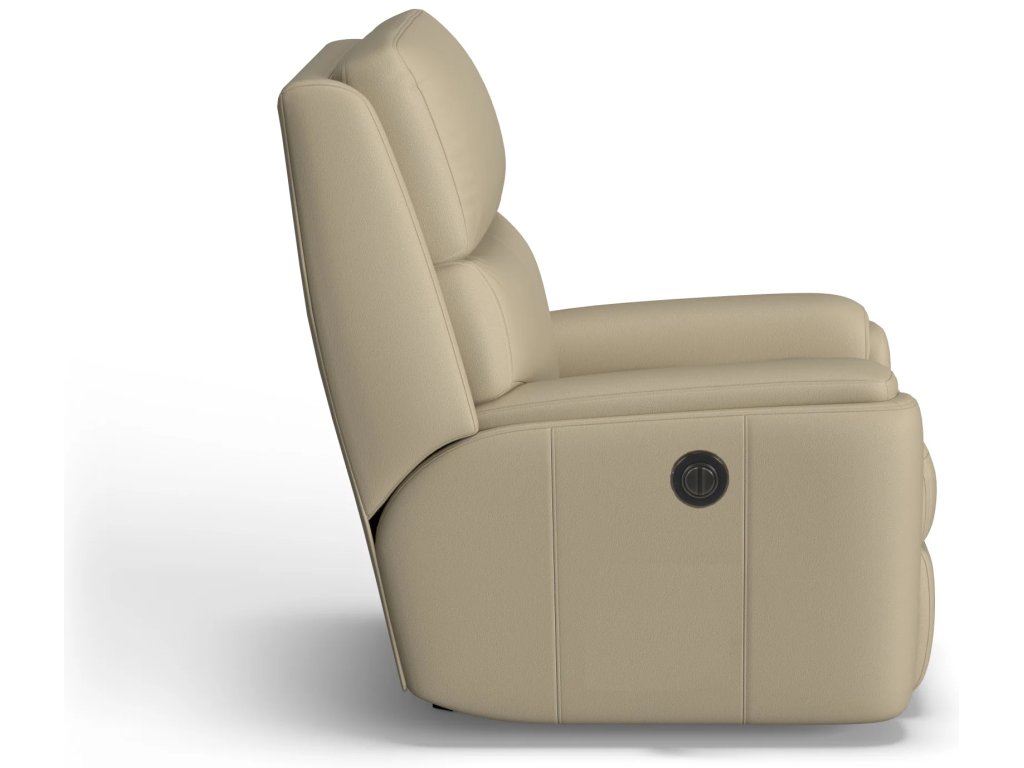 Rio Leather Power Rocking Recliner - image 5