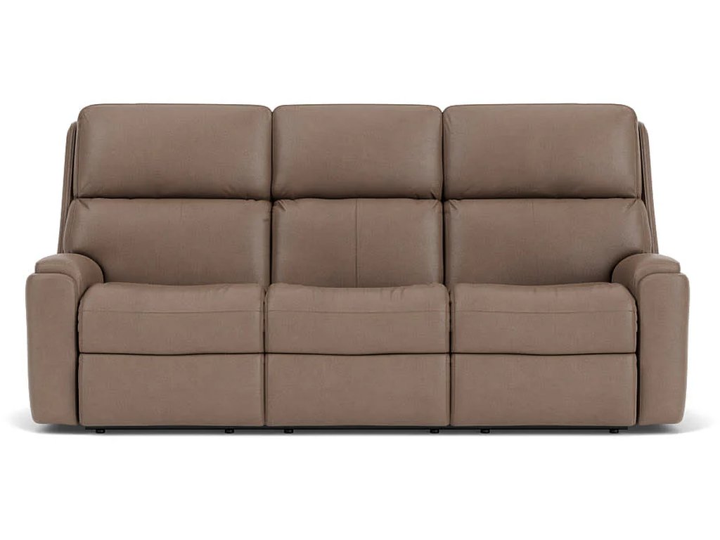 Rio Leather Power Reclining Sofa with Power Headrests - image 4
