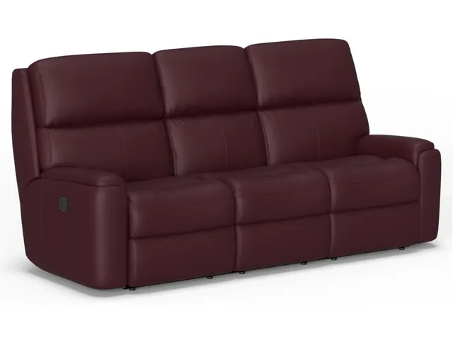 Rio Leather Power Reclining Sofa