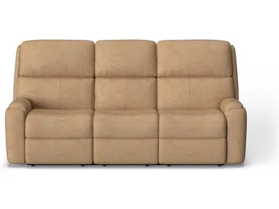 Rio Leather Power Reclining Sofa - Alternative View