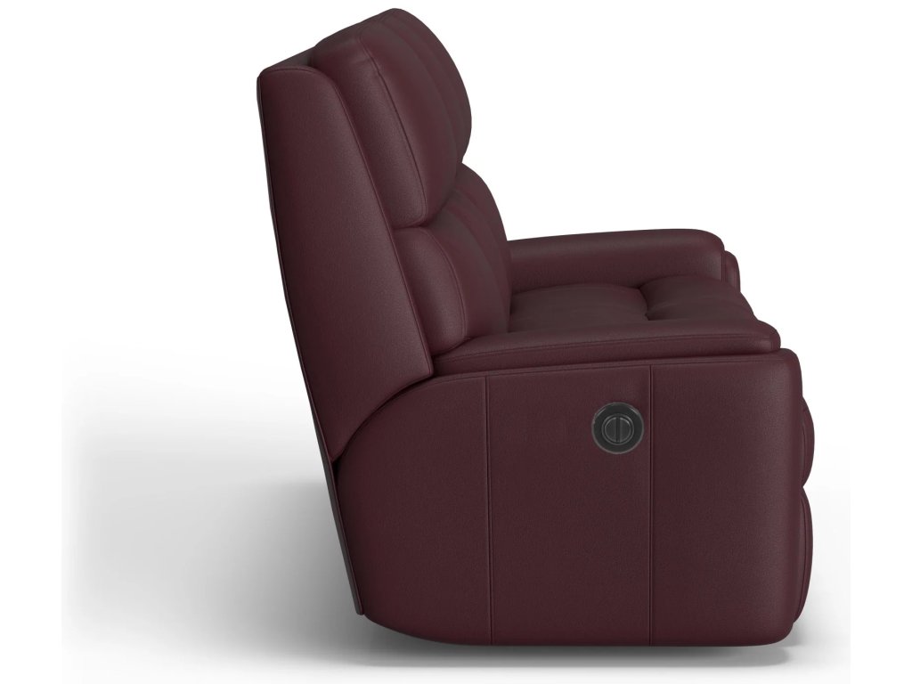 Rio Leather Power Reclining Sofa - image 2