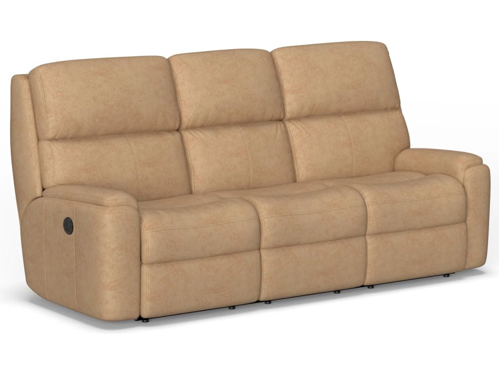 Rio Leather Power Reclining Sofa - image 3