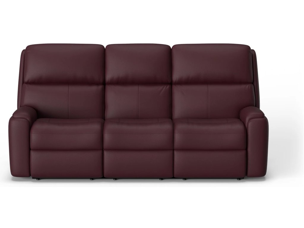 Rio Leather Power Reclining Sofa - image 4