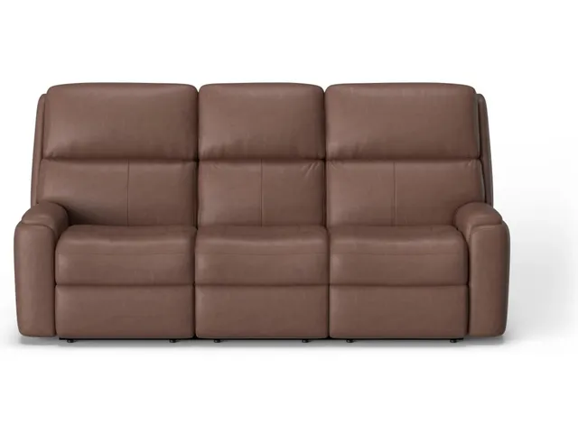 Rio Leather Reclining Sofa