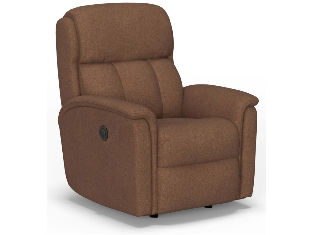 Luna Fabric Power Recliner - main image