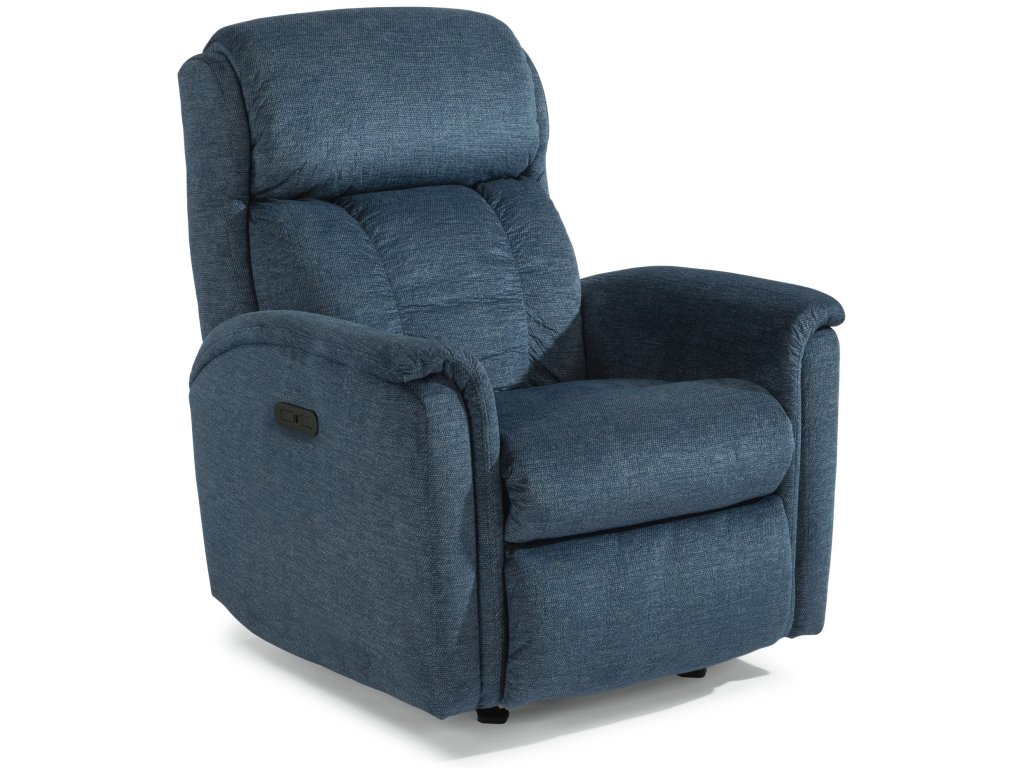 Luna Fabric Power Rocking Recliner with Power Headrest - main image