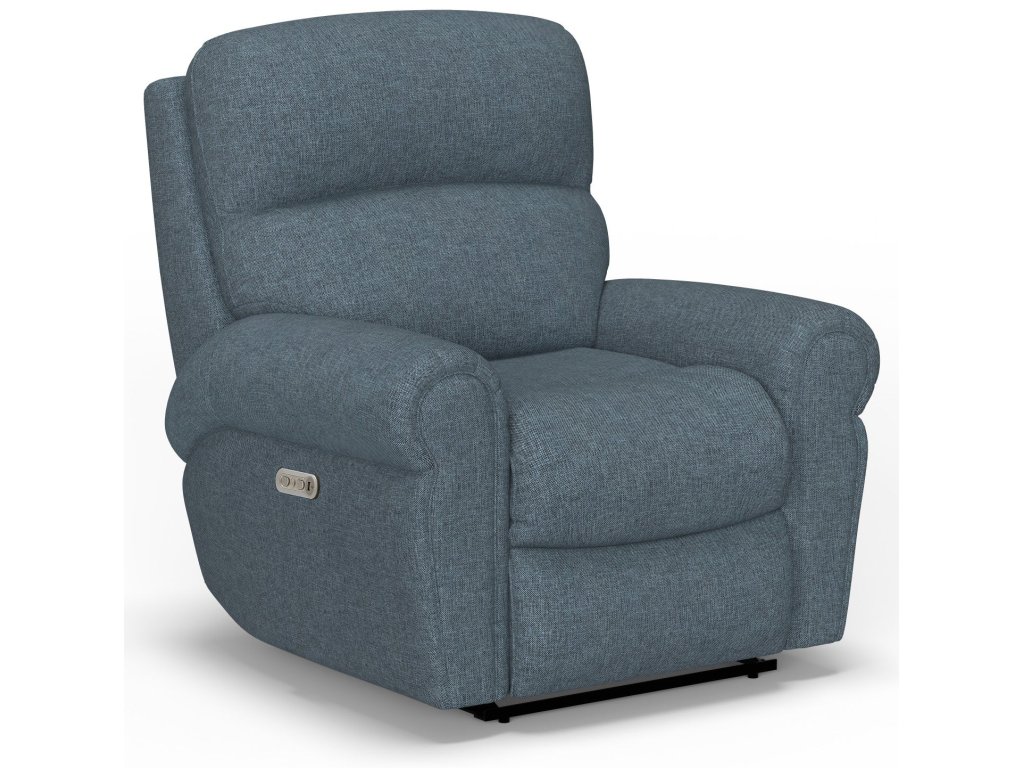 Langston Fabric Power Recliner with Power Headrest - main image