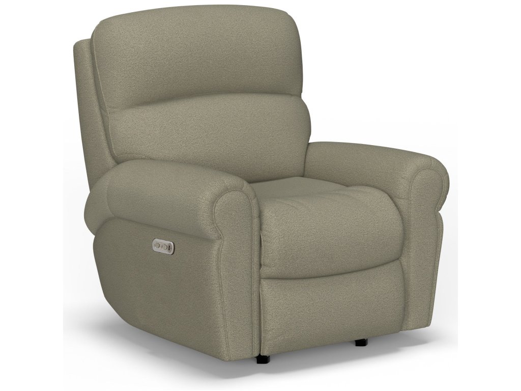 Langston Fabric Power Rocking Recliner with Power Headrest - main image