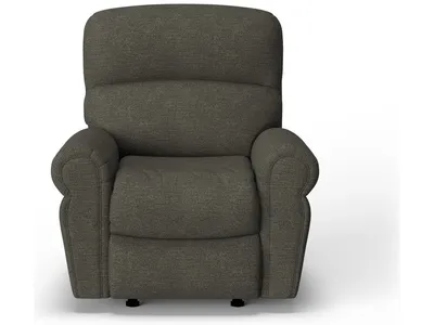 Langston Fabric Power Rocking Recliner with Power Headrest