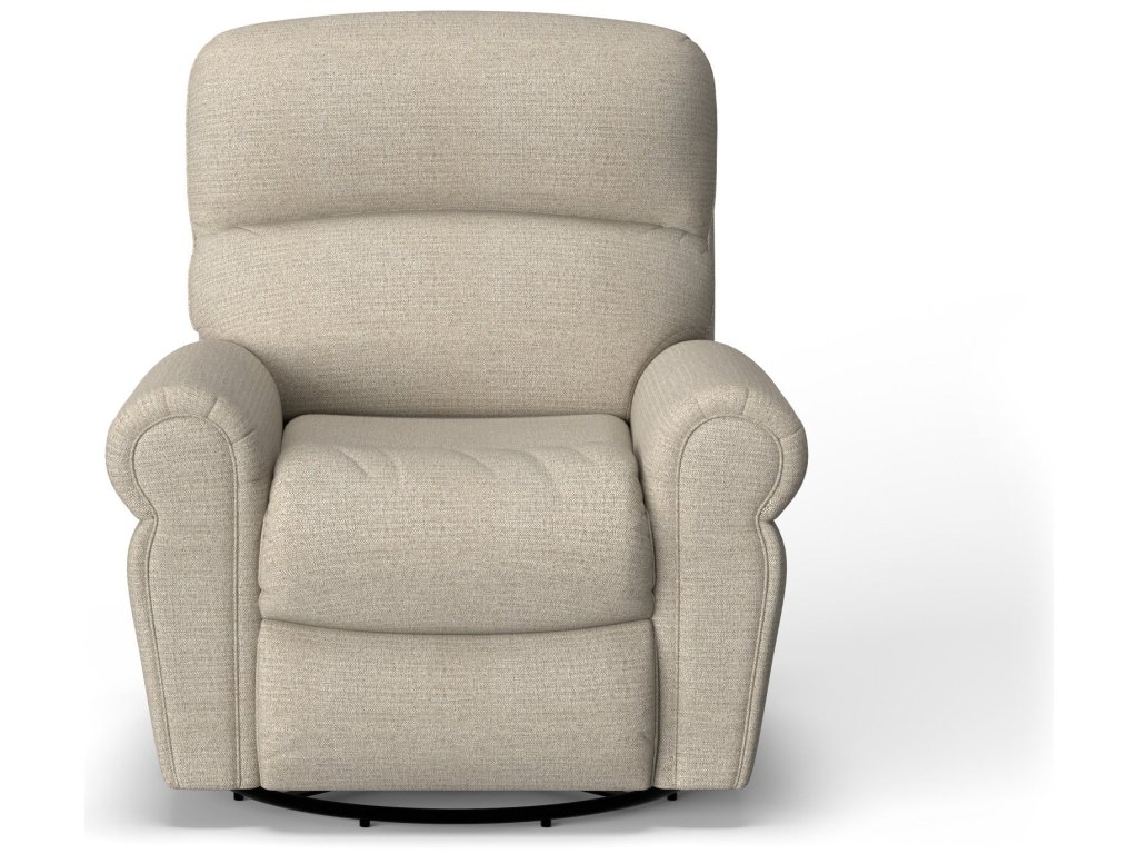 Langston Fabric Swivel Gliding Recliner - main image