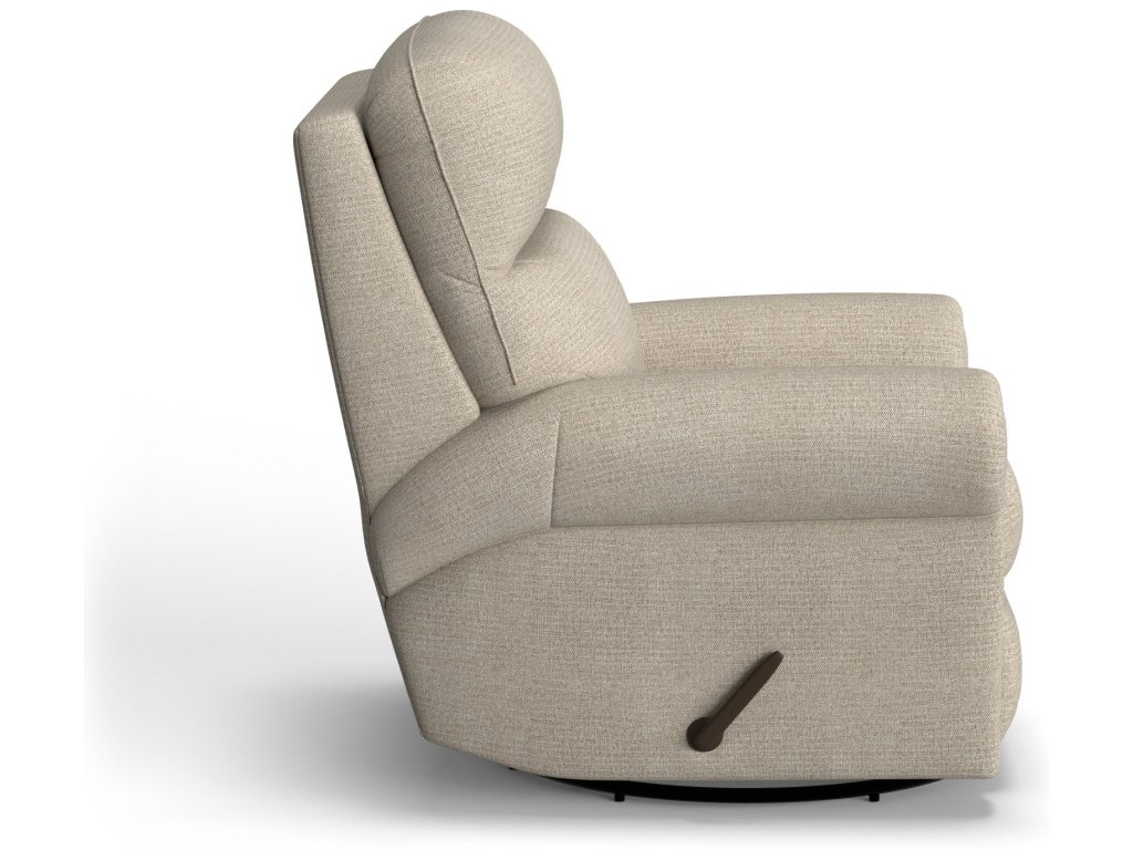 Langston Fabric Swivel Gliding Recliner - image 2