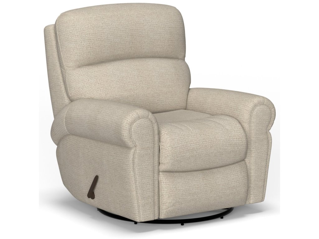 Langston Fabric Swivel Gliding Recliner - image 3