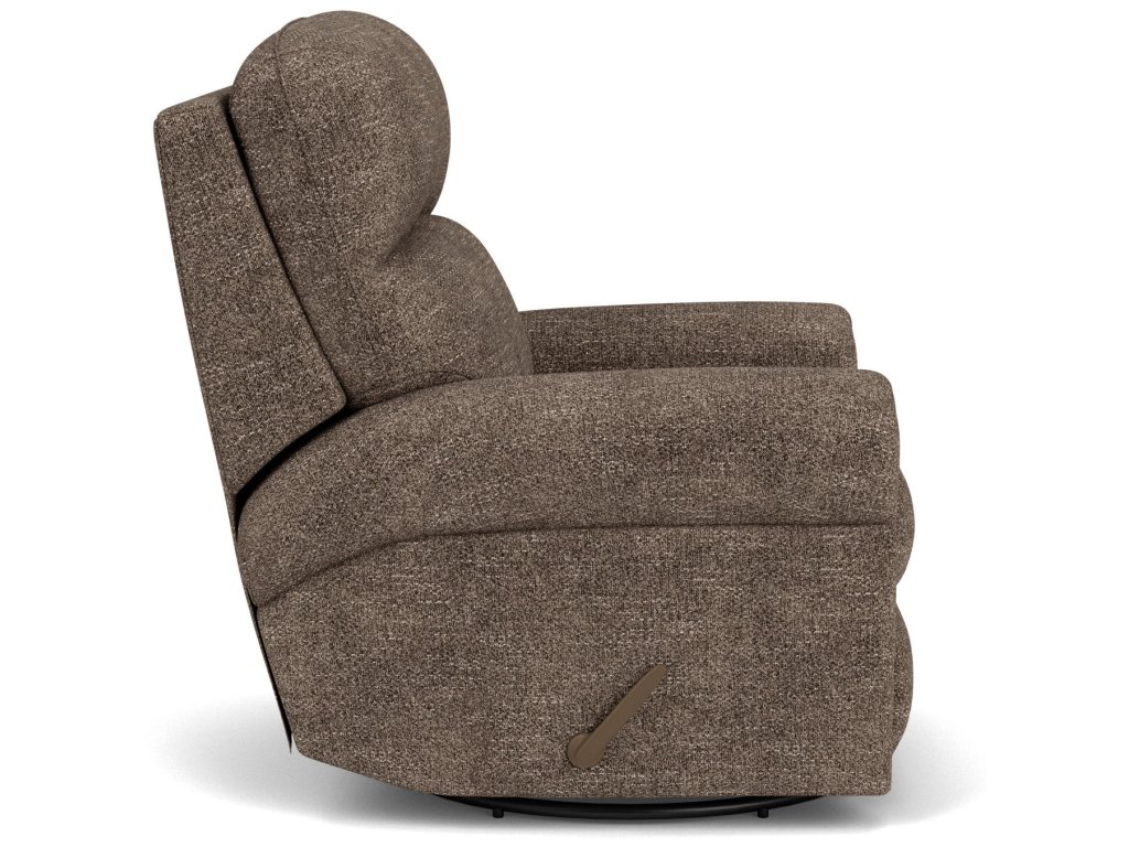 Langston Fabric Swivel Gliding Recliner - image 5