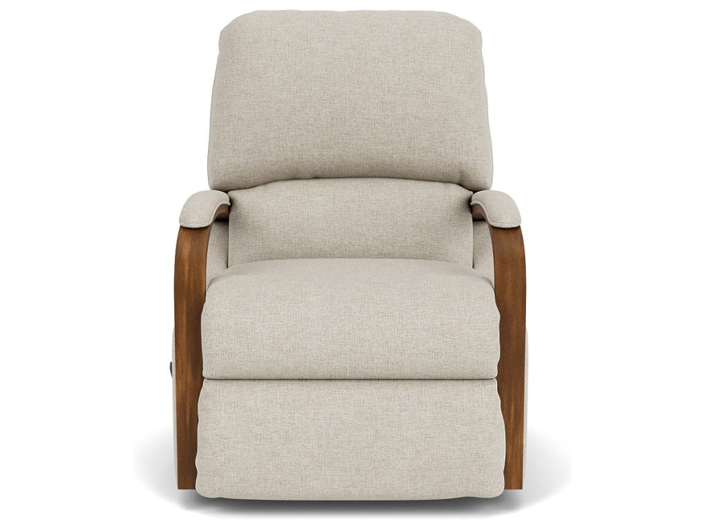 Woodlawn Fabric Swivel Gliding Recliner - image 4