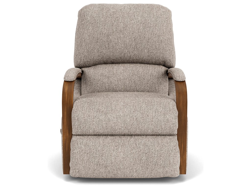 Woodlawn Fabric Swivel Gliding Recliner - image 5