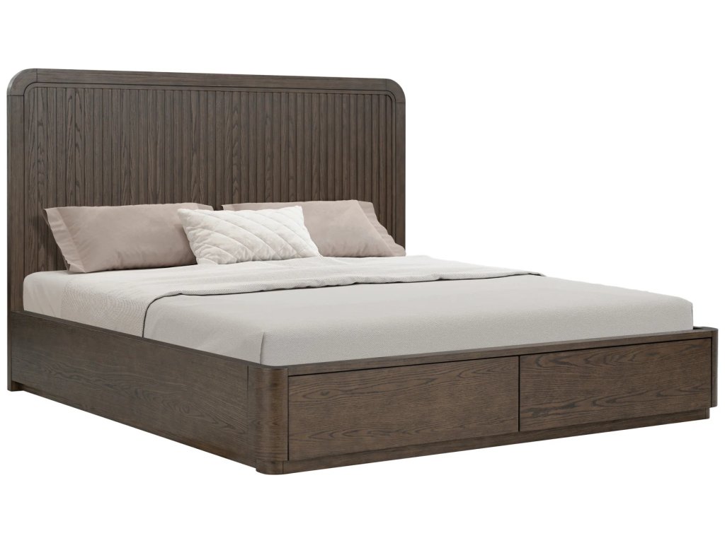 Athens King Panel Storage Bed - main image